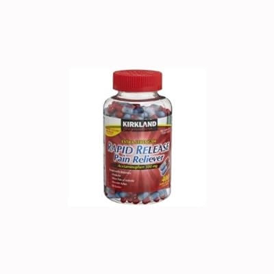 Acetaminofén, Extra fuerte 400 capsulas