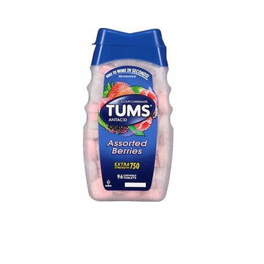 Tums Antiacid 96 Tabletas